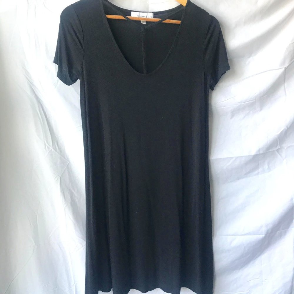 Black T-shirt Dress